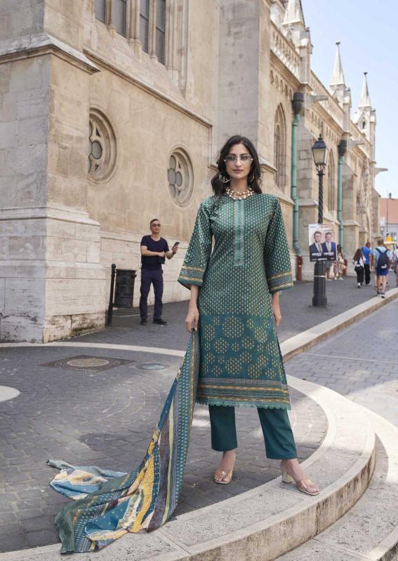 The Hermitage Roz Meher Series 8000-8005 Karachi Prints Readymade Pakistani Style Salwar Suit 