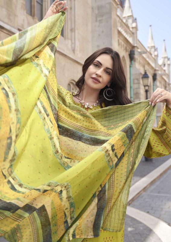 The Hermitage Roz Meher Series 8000-8005 Karachi Prints Readymade Pakistani Style Salwar Suit 