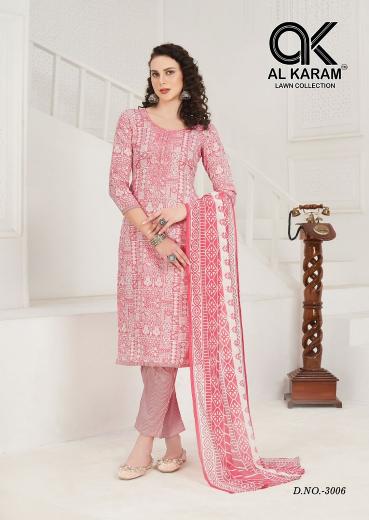 Alkaram Heritage Vol-3 Series 3001-3008 Cotton | Wholesale Salwar Kameez in Surat