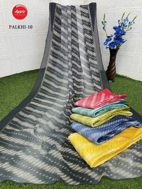 Apple Saree Palkhi Series 01-20 Beautiful 4 Color Wholesale Fancy Sarees in Surat