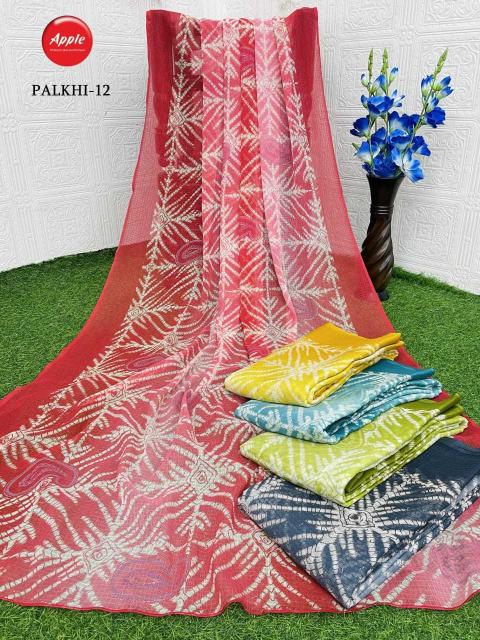 Apple Saree Palkhi Series 01-20 Beautiful 4 Color Wholesale Fancy Sarees in Surat