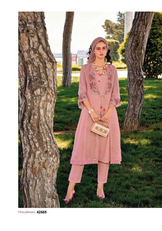 Pure Viscose Orgenja Silk Wholesale Readymade Salwar Kameez in Surat