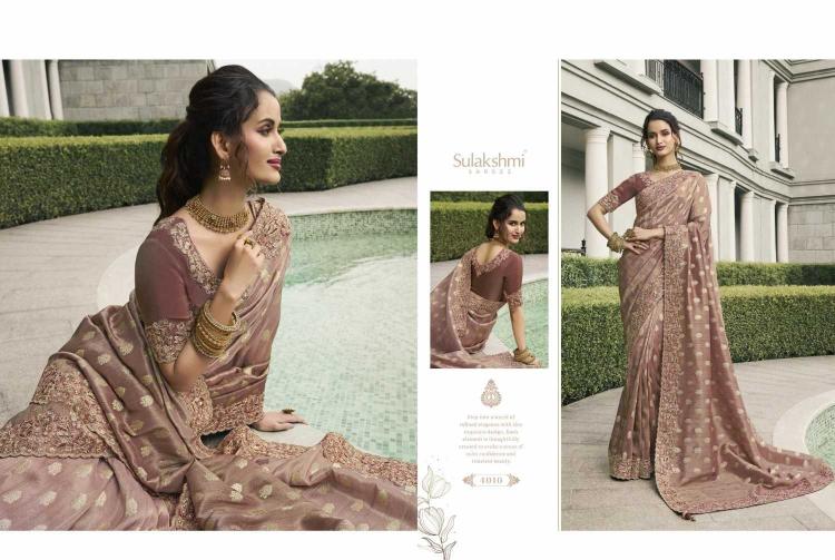 Sulakshmi Bridal Heritage Series 4001-4012 Traditional Tissue Silk Wholesale Sarees in Surat