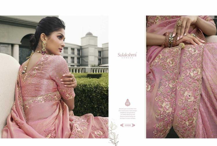 Sulakshmi Bridal Heritage Series 4001-4012 Traditional Tissue Silk Wholesale Sarees in Surat