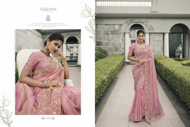 Sulakshmi Bridal Heritage Series 4001-4012 Traditional Tissue Silk Wholesale Sarees in Surat