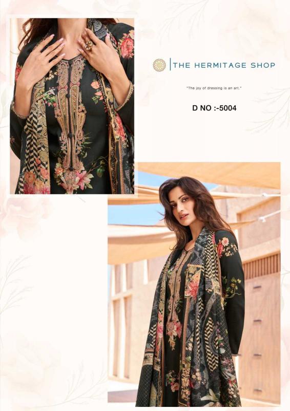 The Hermitage Aarke Series 5001-5006 Viscose Lawn Fashionable Wholesale Salwar Kameez in Surat