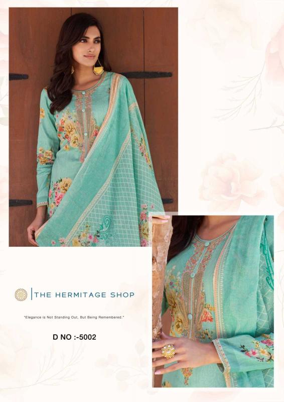 The Hermitage Aarke Series 5001-5006 Viscose Lawn Fashionable Wholesale Salwar Kameez in Surat