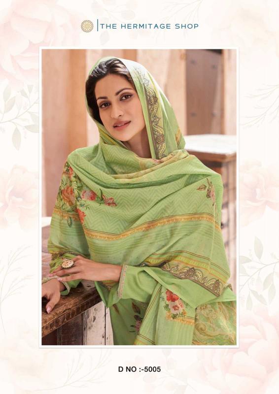 The Hermitage Aarke Series 5001-5006 Viscose Lawn Fashionable Wholesale Salwar Kameez in Surat