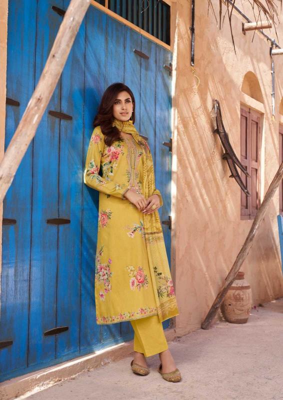 The Hermitage Aarke Series 5001-5006 Viscose Lawn Fashionable Wholesale Salwar Kameez in Surat