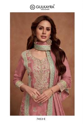 gulkayra nazia colors series 7453 Real Simar Silk Wholesale Salwar Kameez in Surat