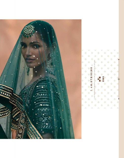 sayuri heritage bridal nx series 5382-5383  PURE VISCOS LYCRA Wholesale lehenga in Surat