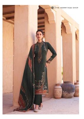 the hermitage mehqada series 9001-9006 PURE VISCOSE LAWN Wholesale Salwar Kameez in Surat
