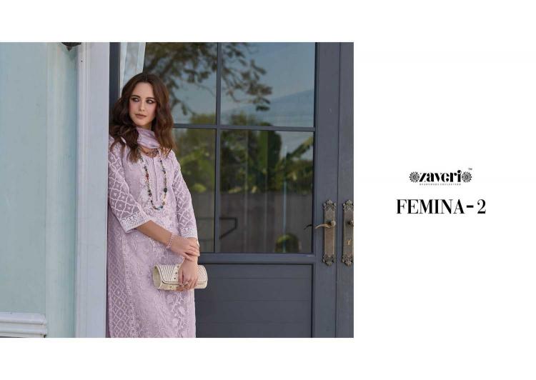 zaveri femina vol 2 color edition 1 series 1279 Soft organza Wholesale Salwar Kameez in Surat