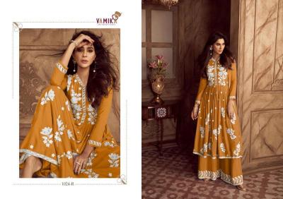 vamika lakhnavi vol 4 new color series 1024 Hevy REYON Wholesale Salwar Kameez in Surat