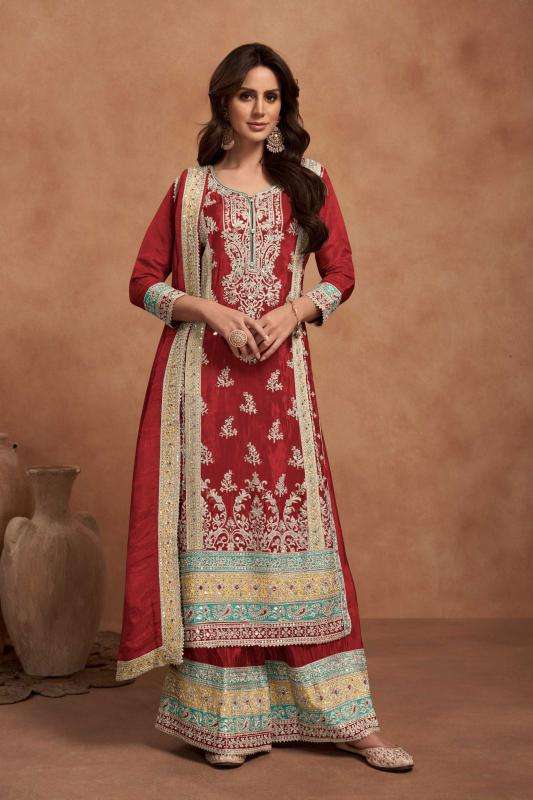 gulkayra nazia new color series 7453 SIMAR SILK wholesale salwar kameez in surat 