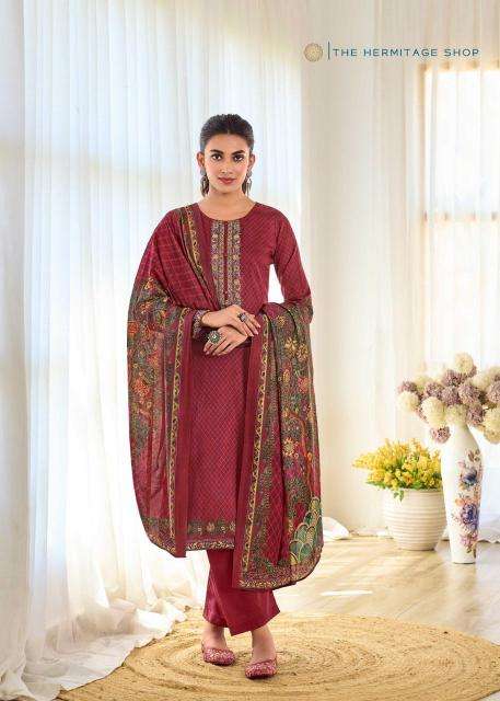 hermitage mughal series 4001-4004 JAM SATIN wholesale salwar kameez in surat