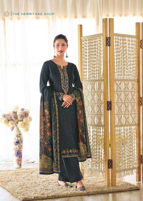 hermitage mughal series 4001-4004 JAM SATIN wholesale salwar kameez in surat