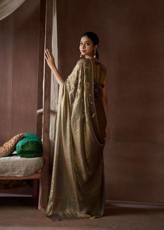 mehek 767a-767d NC Satin Silk Handwork Or Zarkan Work wholesale saree in surat 