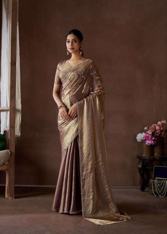mehek 767a-767d NC Satin Silk Handwork Or Zarkan Work wholesale saree in surat 