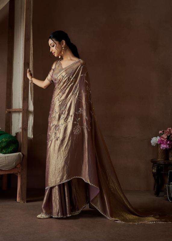 mehek 767a-767d NC Satin Silk Handwork Or Zarkan Work wholesale saree in surat 