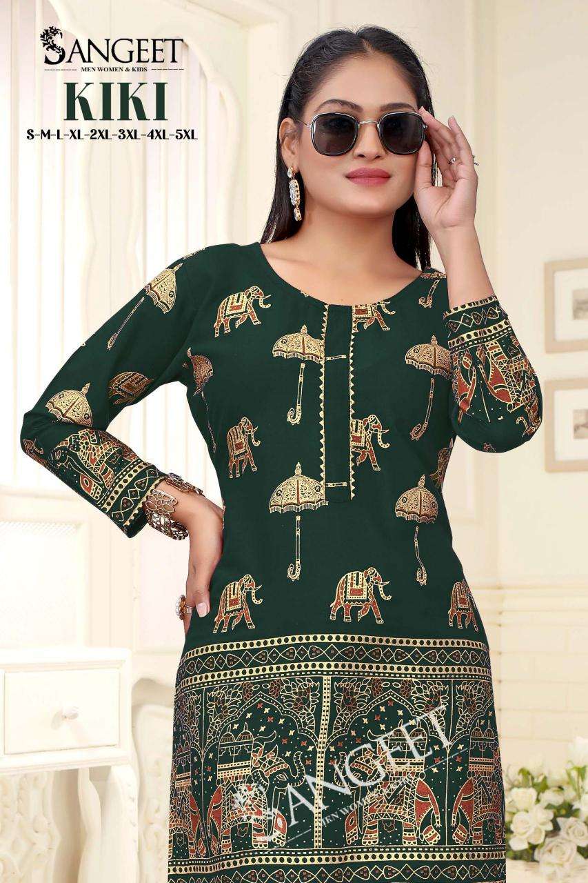 pr kiki budget item readymade big size casual short kurti online