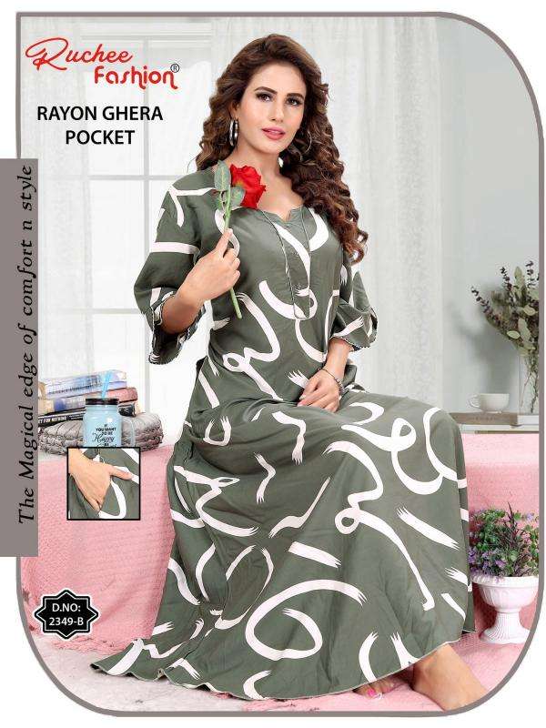 ruchee fashion rayon ghera shop trendy nighty online at affordable prices