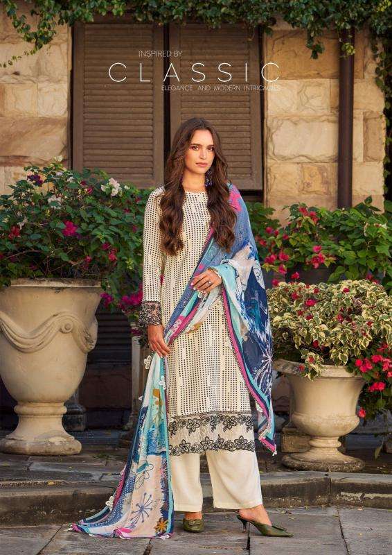 the hermitage maham series 301-306 jam satin wholesale salwar kameez in surat 