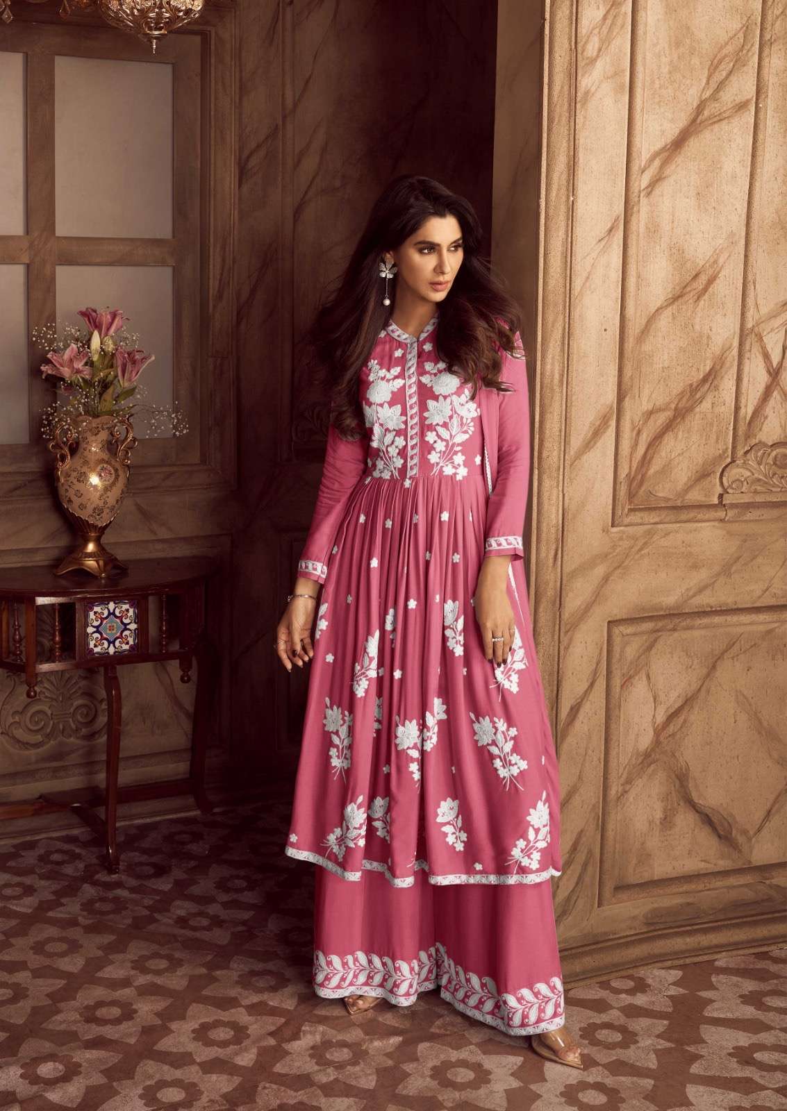All hit color designer heavy rayon wholesale kurti