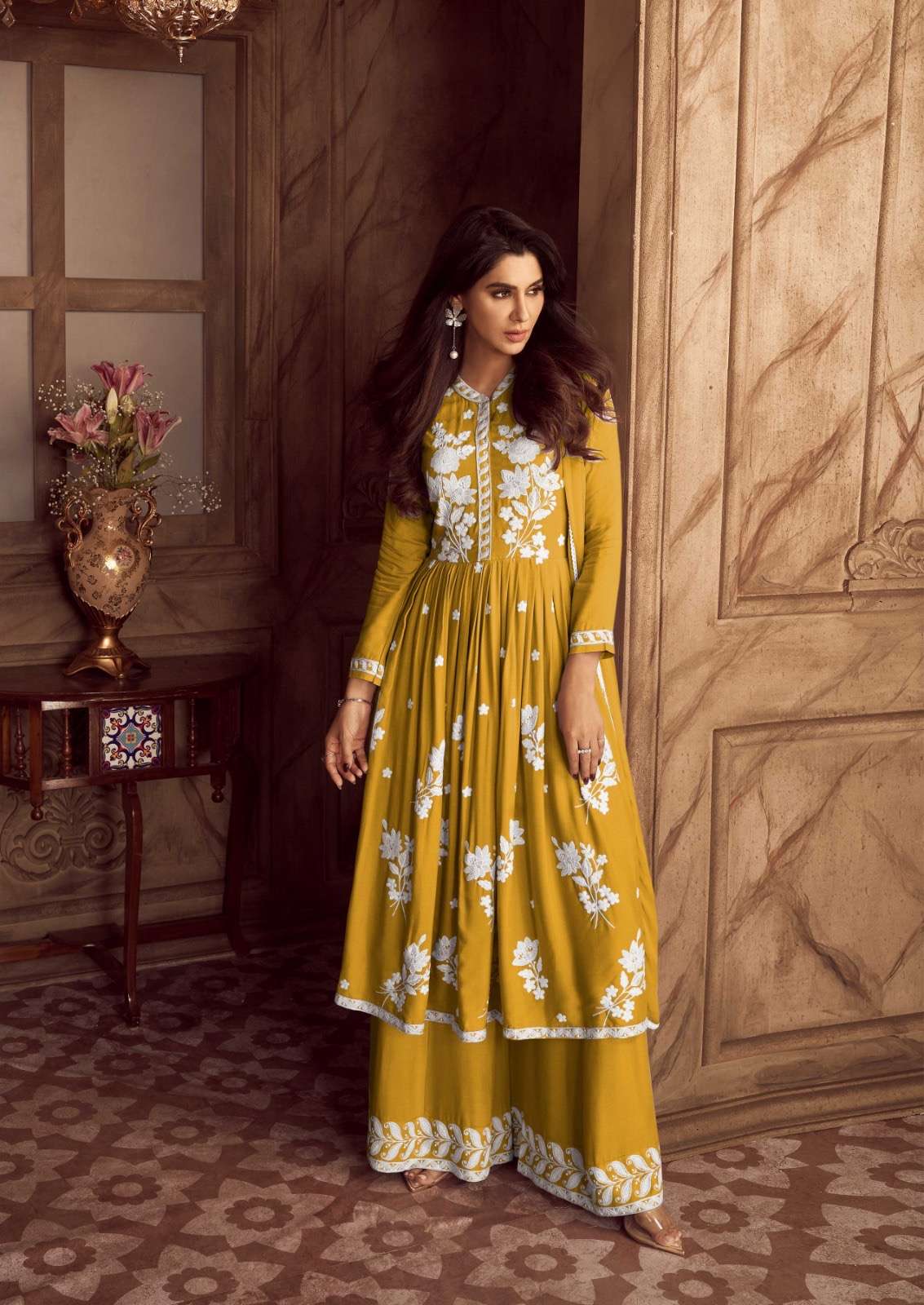 All hit color designer heavy rayon wholesale kurti