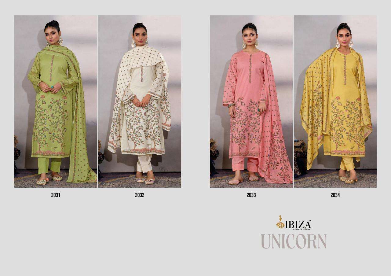 ibiza unicorn series 2031-2034 lawn wholesale suit 