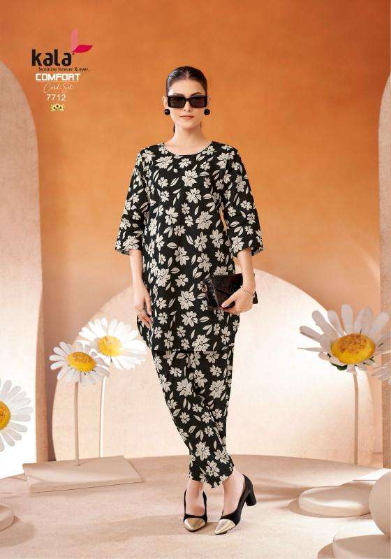 kala comfort co-ord set vol 2 series 7701-7712 fancy co-ord sets