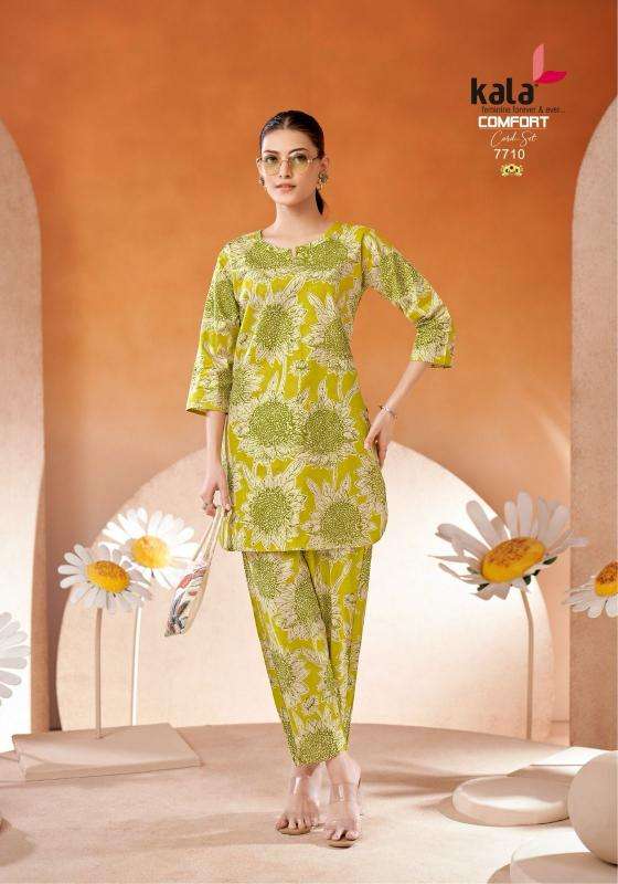 kala comfort co-ord set vol 2 series 7701-7712 fancy co-ord sets