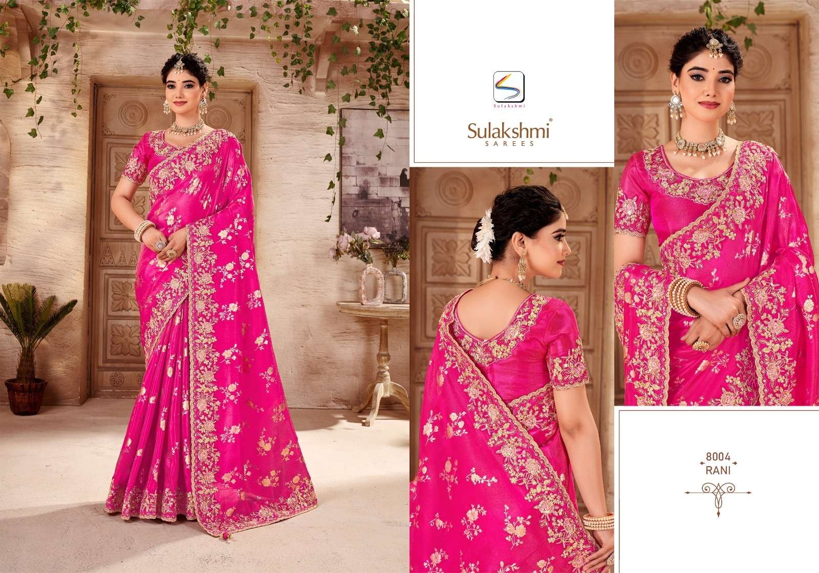 Sulkashmi new colors designer fancy wholesale saree