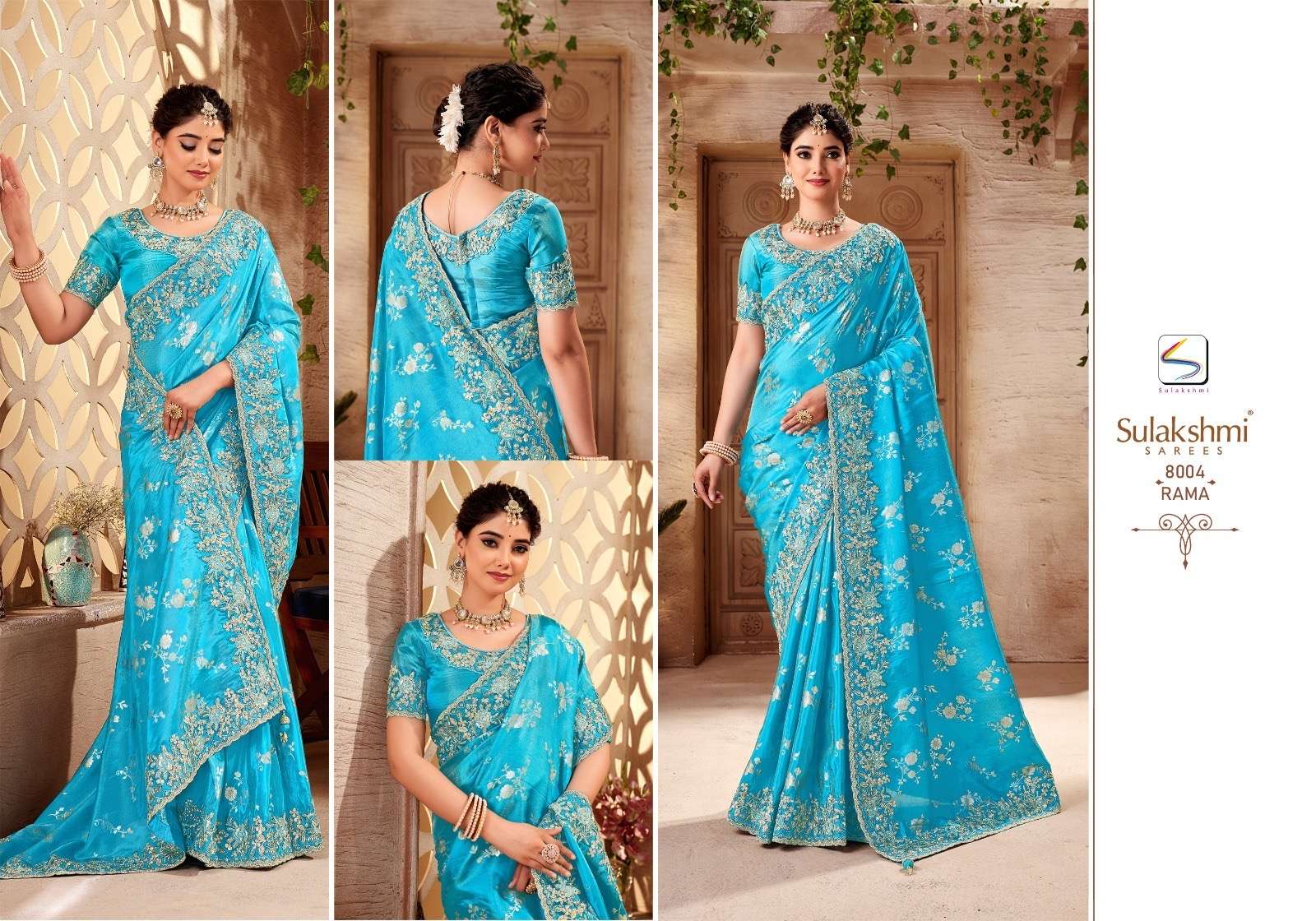 Sulkashmi new colors designer fancy wholesale saree