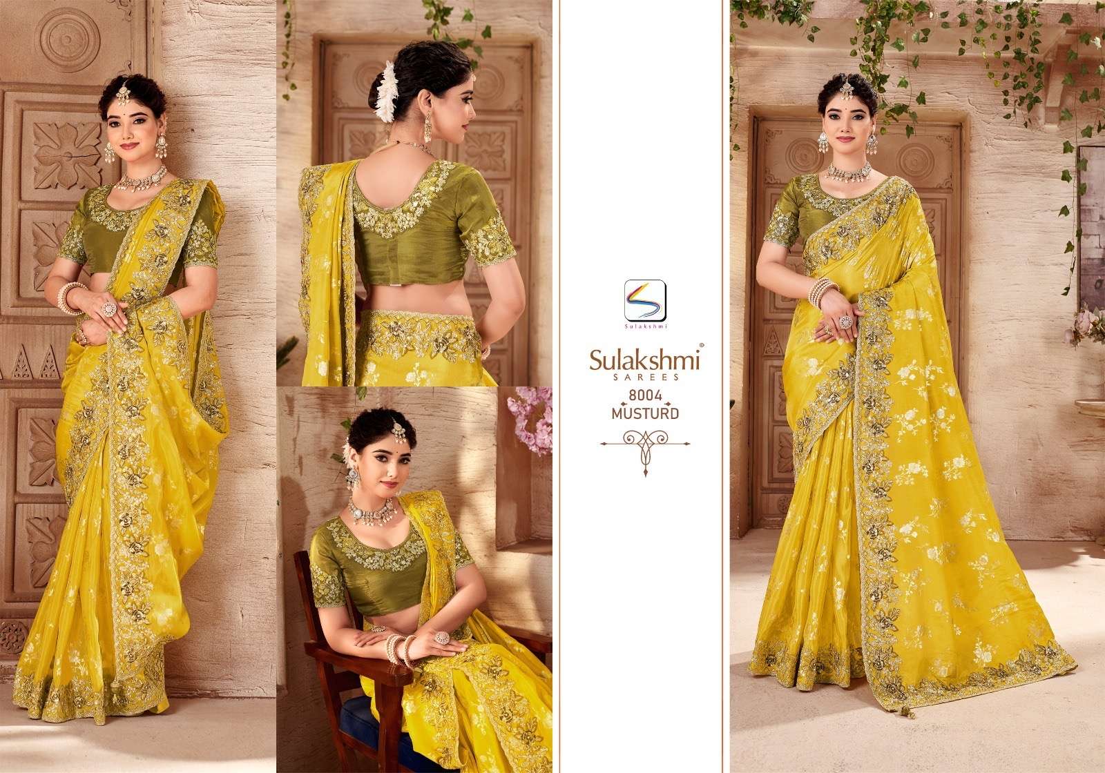 Sulkashmi new colors designer fancy wholesale saree