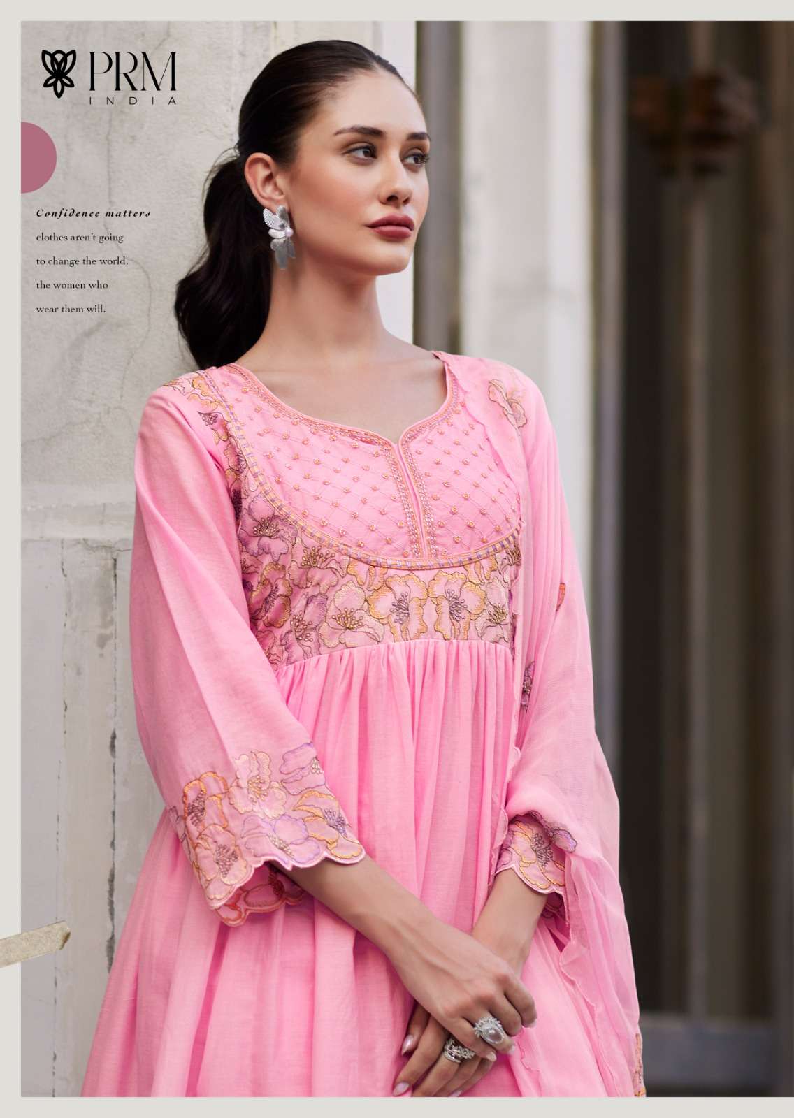 ayana PURE MAL embroidered work with handwork and Accessories work wholesale suit 