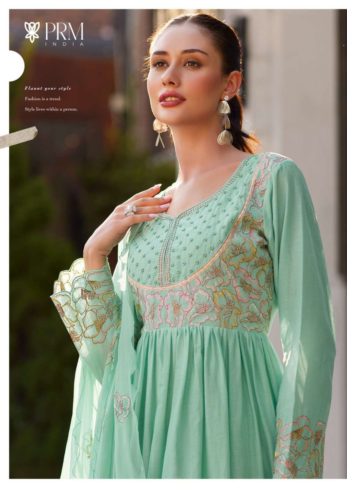 ayana PURE MAL embroidered work with handwork and Accessories work wholesale suit 