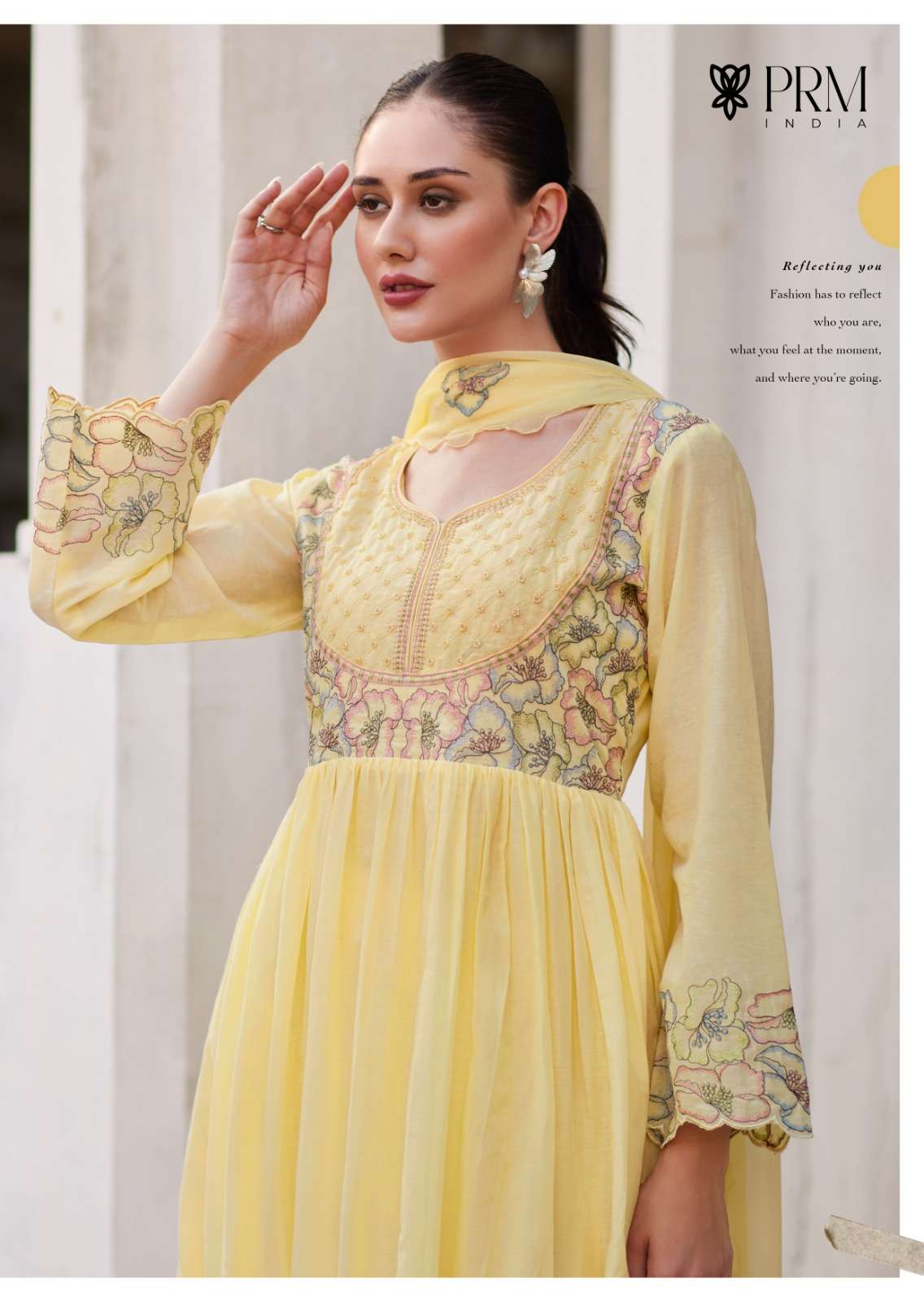 ayana PURE MAL embroidered work with handwork and Accessories work wholesale suit 