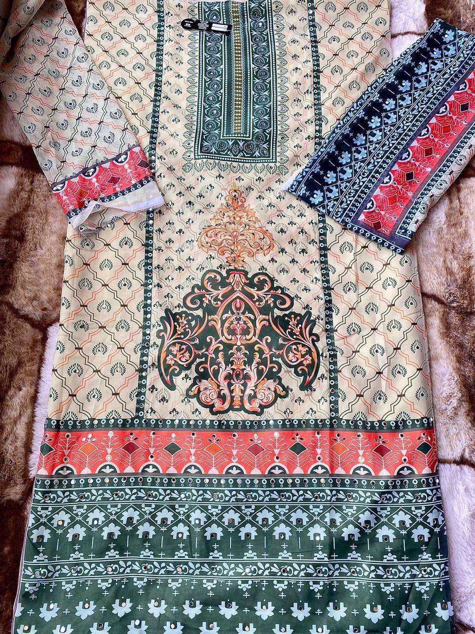 Hoor Tex OR-42 A to D Heavy Organza Wholesale Suit