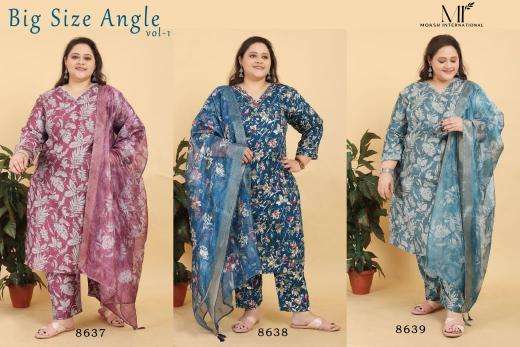 Moksh big size angel vol-1 series 8637-8639 viscose wholesale co-ord sets