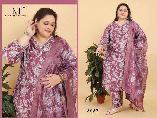 Moksh big size angel vol-1 series 8637-8639 viscose wholesale co-ord sets