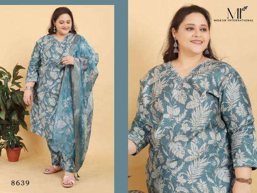 Moksh big size angel vol-1 series 8637-8639 viscose wholesale co-ord sets