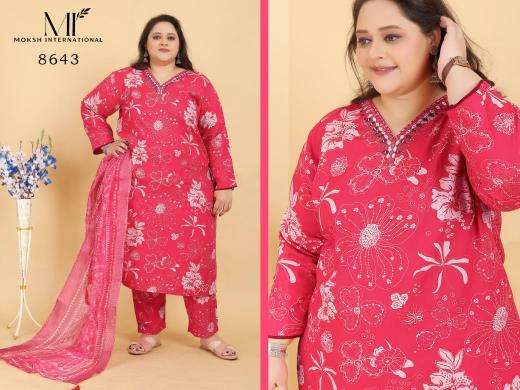 Moksh big size angel vol -2 series 8640-8643 rayon wholesale co-ord sets