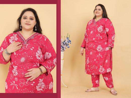 Moksh big size angel vol -2 series 8640-8643 rayon wholesale co-ord sets