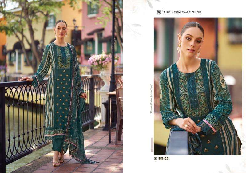 the hermitage bagh hitlist series 02-06 Pure Jam Satin wholesale suit 