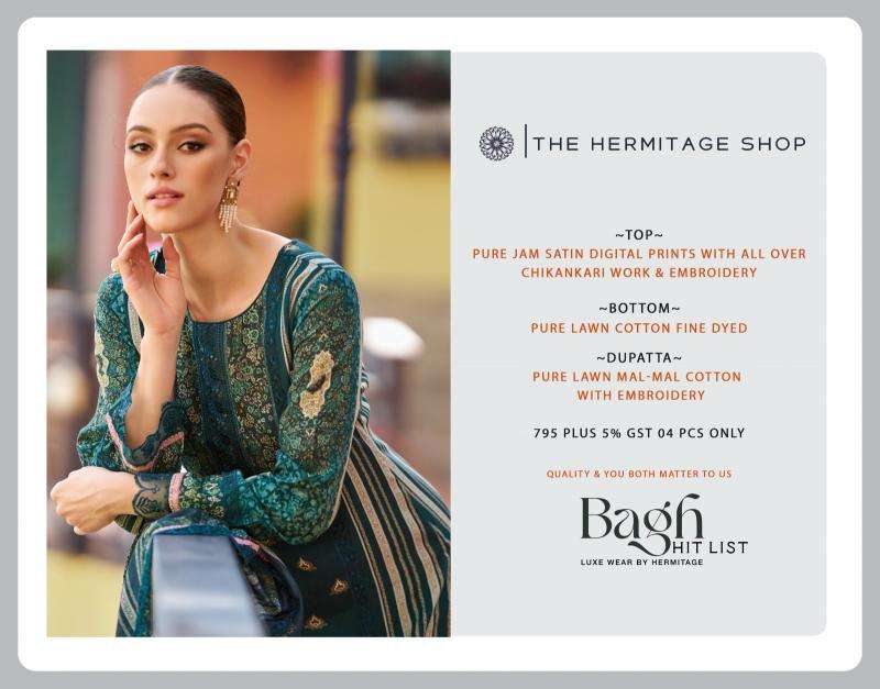 the hermitage bagh hitlist series 02-06 Pure Jam Satin wholesale suit 