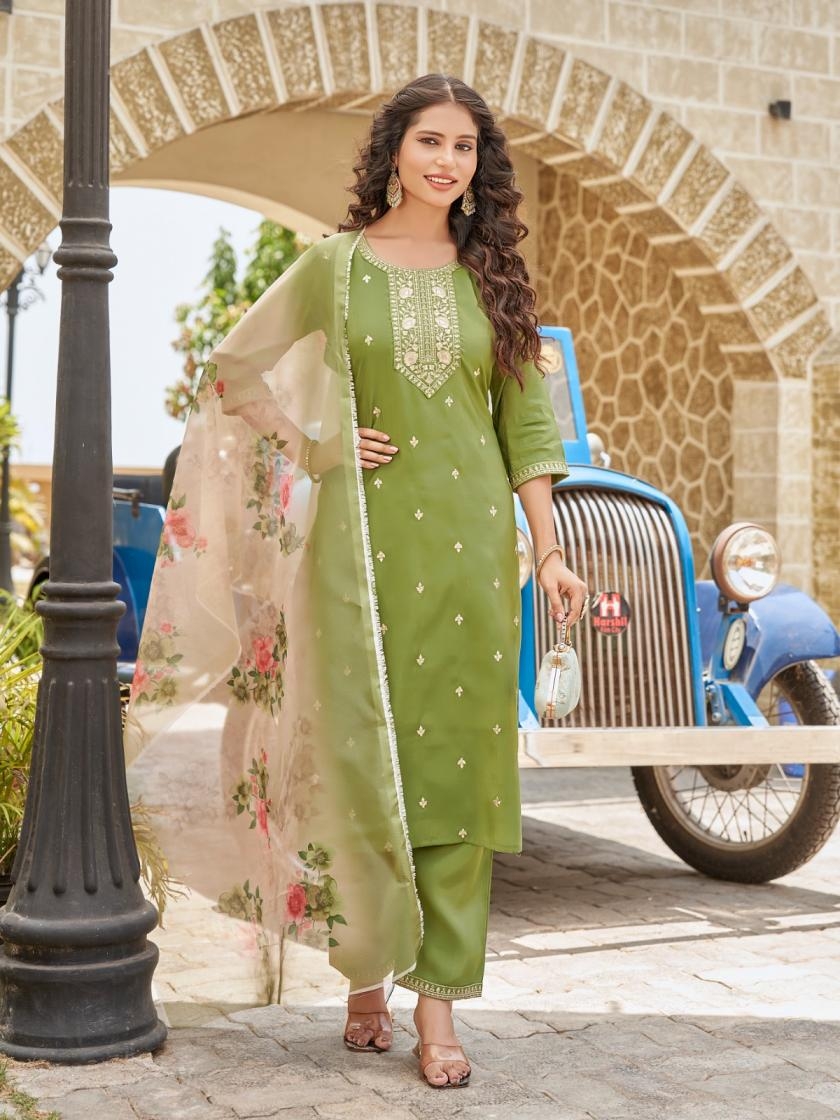 aanchi scorpio roman shimmer wholesale readymade suit 