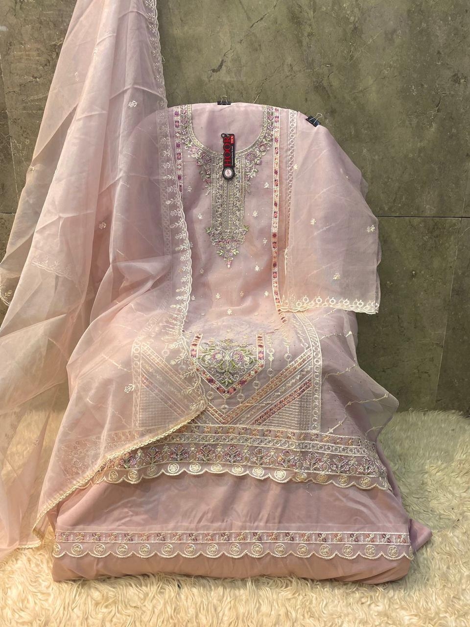 HOOR TEX OR-59 A To D Heavy Organza wholesale suit 