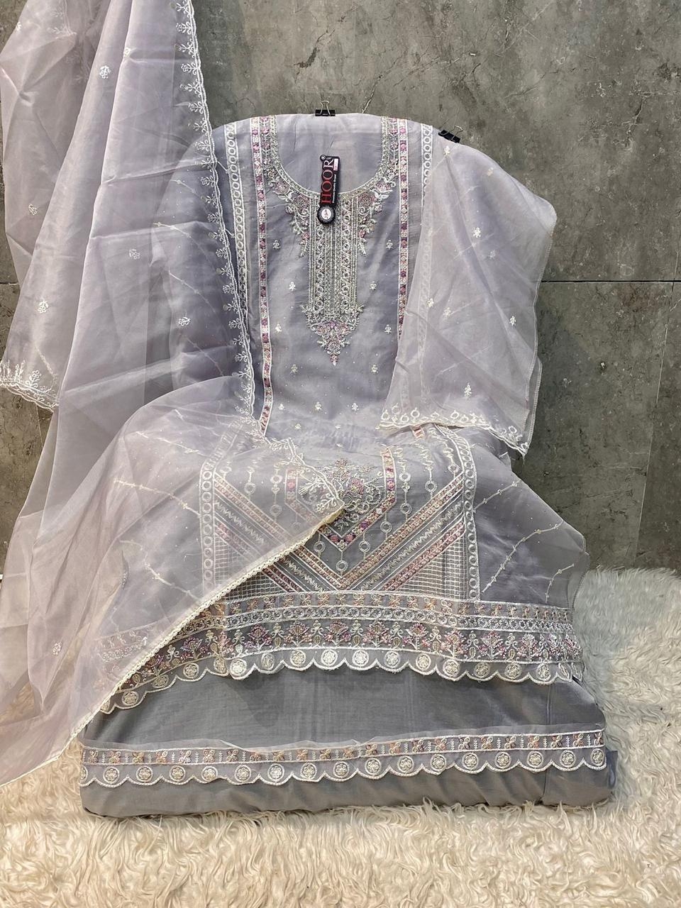 HOOR TEX OR-59 A To D Heavy Organza wholesale suit 