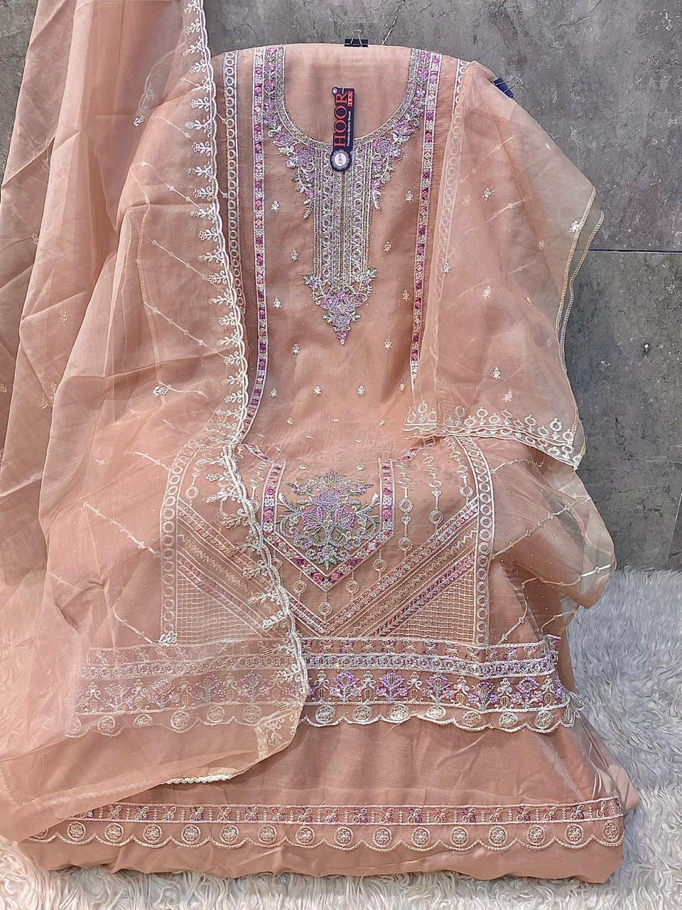 HOOR TEX OR-59 A To D Heavy Organza wholesale suit 